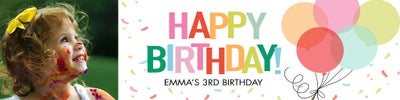 Celebrate Balloons Confetti Banners