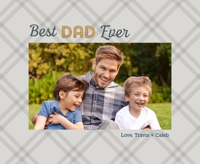 Plaid Dad Canvas Prints
