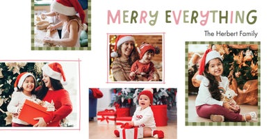 Merry Everything Photo Card, Square, 4x8