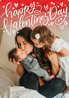 Valentine Memories Photo Card, 5x7