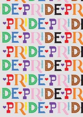Bright Pride Folded Card, 5x7