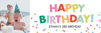 Celebrate Birthday Festive Banners