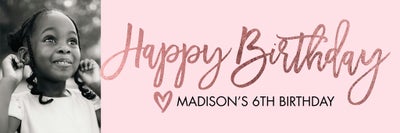 Celebrate Birthday Script Banners