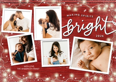 Christmas 2026 Bright Photo Card, 5x7