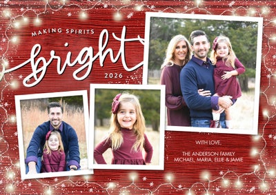 Christmas 2026 Bright Photo Card, 5x7