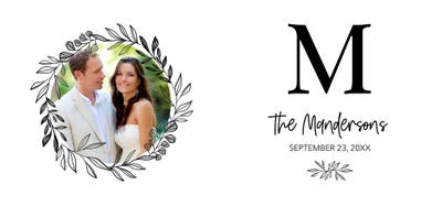 Monogram Matrimony Mugs