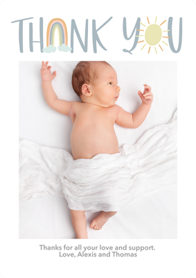 Hello Sunshine Photo Card, 5x7