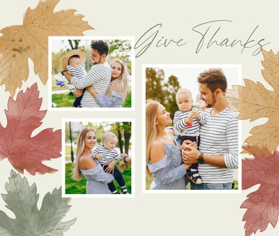 Thankful Collage Photo Puzzle, 11x13