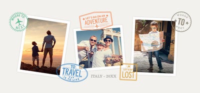 Travel Stamps Mugs
