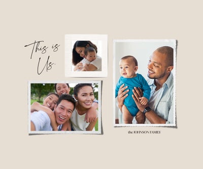 This Is Us Photo Collage Canvas Prints
