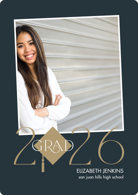 Class Act Photo Card, 5x7