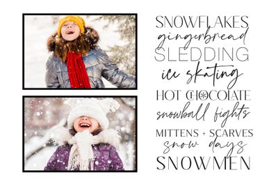 Winter Favorites Poster Prints