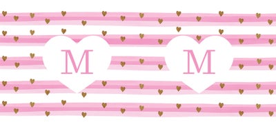 Monogram Love Mugs