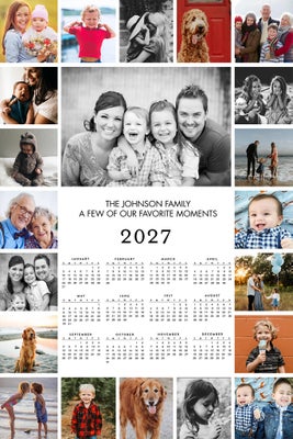 Portrait 2027 Collage of 21 Poster Prints