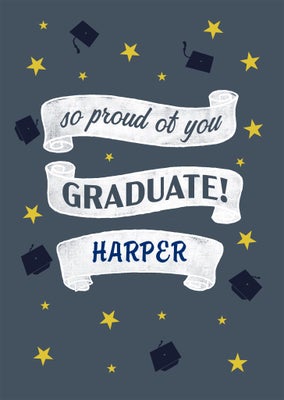 So Proud Grad Folded Card, 5x7
