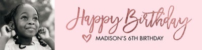 Celebrate Birthday Script Banners