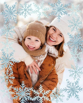 Snow Kissed Keepsake Bamboo Panel, 8x10