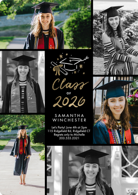 2026 Class of Collage Photo Card, 5x7