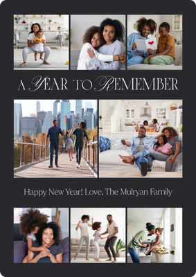 A Year to Remember Photo Card, 5x7