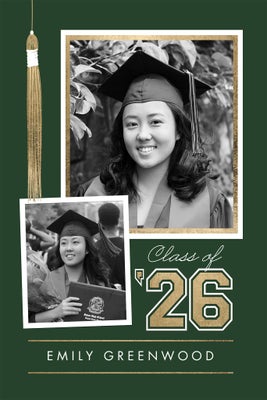 Portrait Grad 2026 Tassel Poster Prints