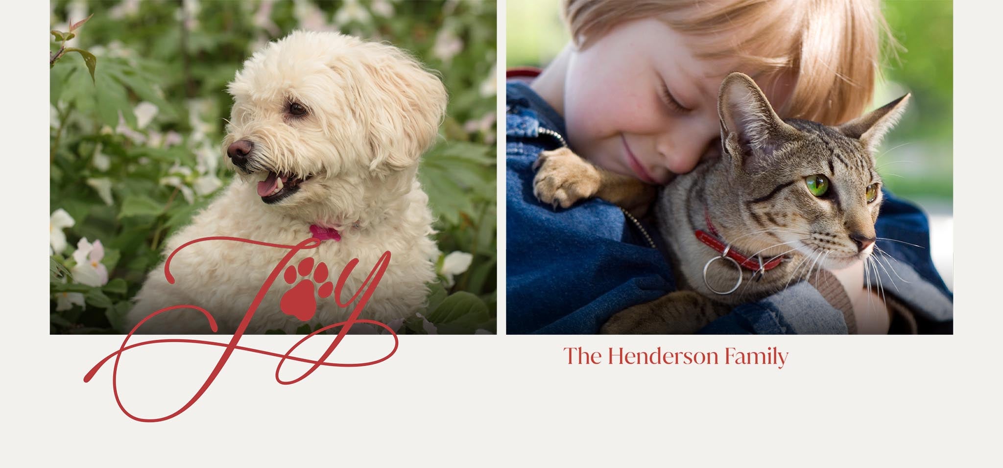 Photo Mug 11oz Pawfect Joy Customizable in Red