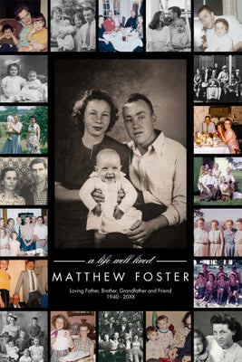 Portrait Memorial Snapshots Poster Prints