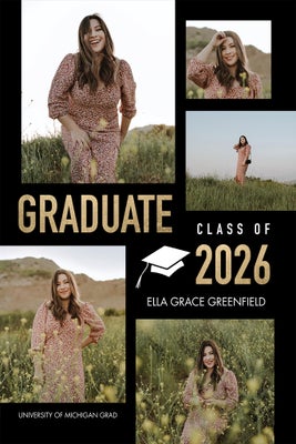 Portrait Grad 2026 Memories Poster Prints