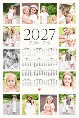 Portrait 2027 Memories Border Poster Prints