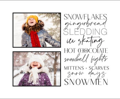 Winter Favorites Canvas Prints