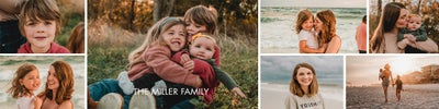 Celebrate Family Collage Banners