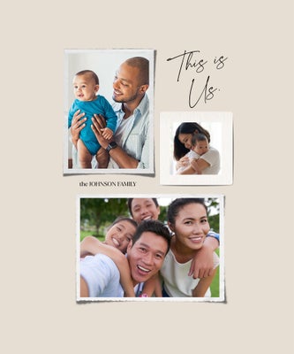 This Is Us Photo Collage Canvas Prints