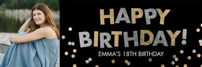 Celebrate Birthday Festive Vinyl Banners