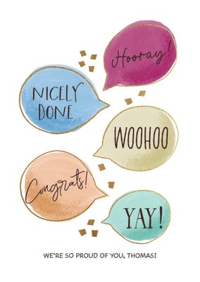Words of Praise Folded Card, 5x7