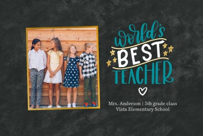 Chalkboard Teacher Magnets
