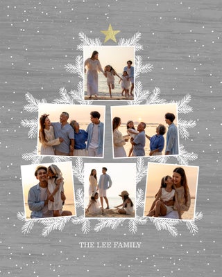 Rustic Winterland Floating Frame, 11x14