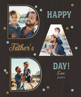 Stacked Dad Poster Prints