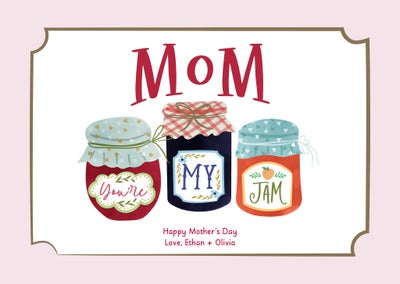 My Jam Mom Folded Card, 5x7