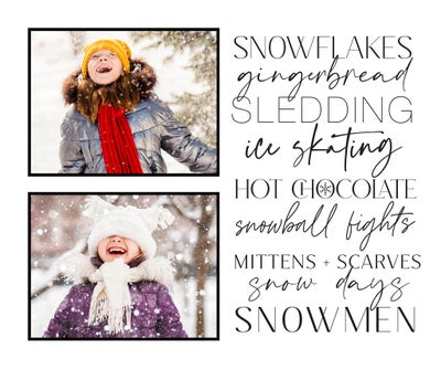 Winter Favorites Poster Prints