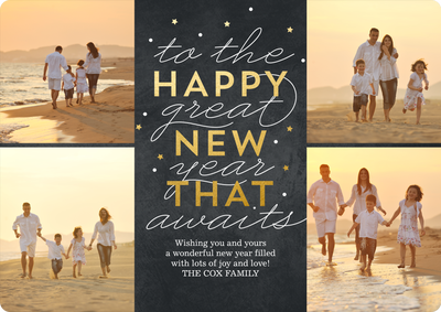 Greatness Awaits Photo Card, 5x7