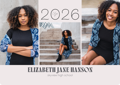 Academic Legacy Photo Card, 5x7