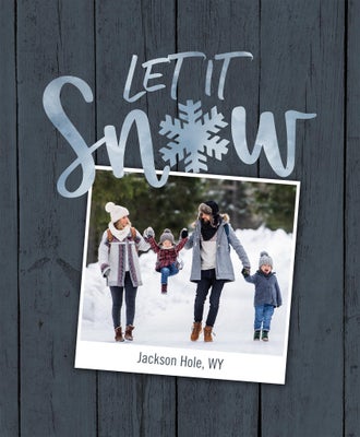 Snowflake Snuggle Canvas Prints