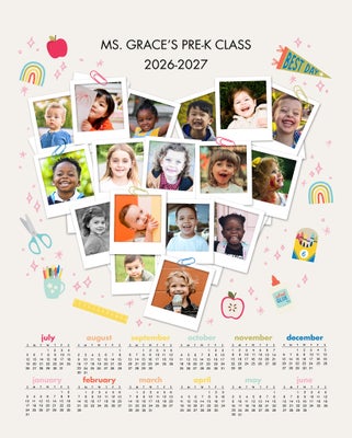 Portrait 2026 -7 Heart Snaps Board Prints