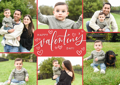 Valentine Gallery Photo Card, 5x7