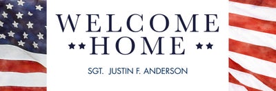 Celebrate Flag Vinyl Banners