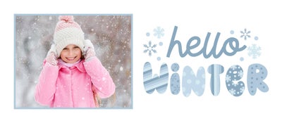 Hello Winter Can Cooler