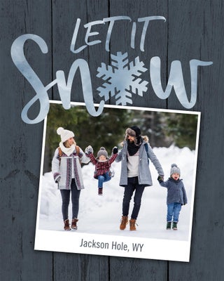 Snowflake Snuggle Poster Prints