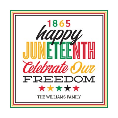 Freedom Day Acrylic Magnet, 2x2