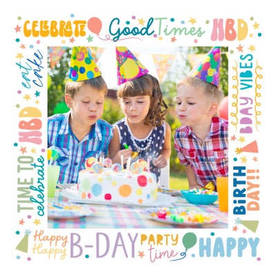 Big Celebration Acrylic Magnet, 2x2
