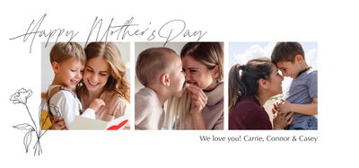 Simple Script Mothers Day Mugs