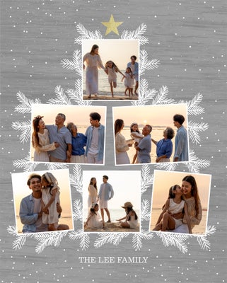 Rustic Winterland Board Prints